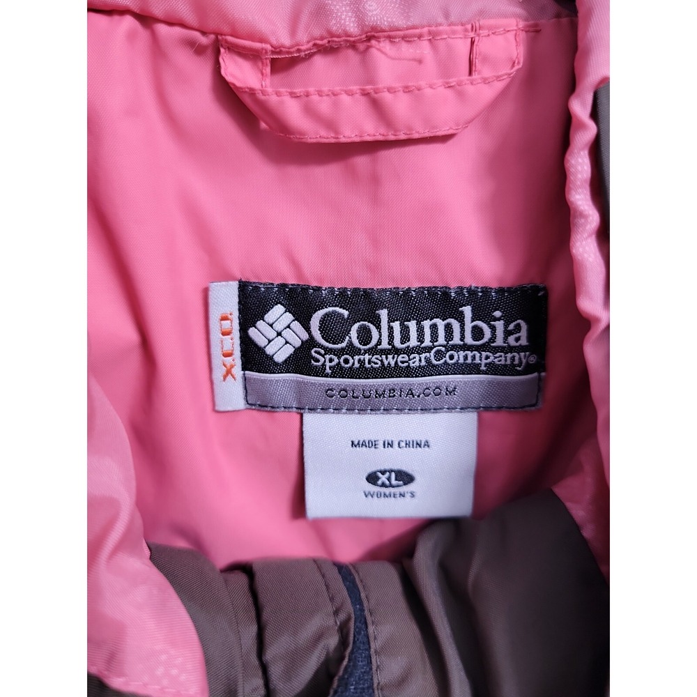 Columbia XCO Storm Dry Waterproof Packable Jacket Women's size XL - Picture 10 of 12